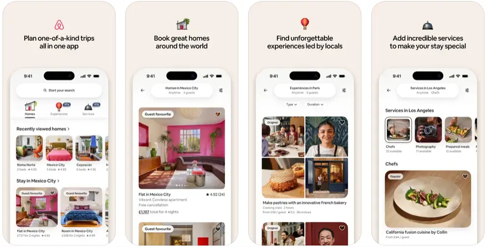 7. Airbnb